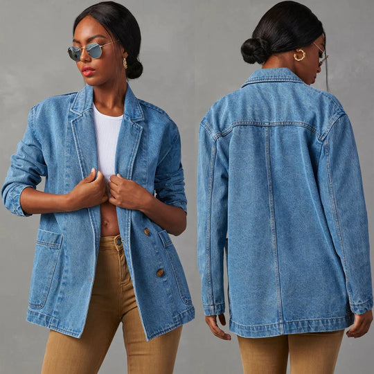 Mette | Denim Blazer