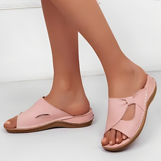 Fitaaly™ | Leren Sandalen voor dames