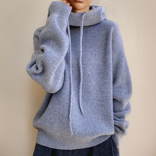 ARIA |GEBREIDE COSY HOODIE